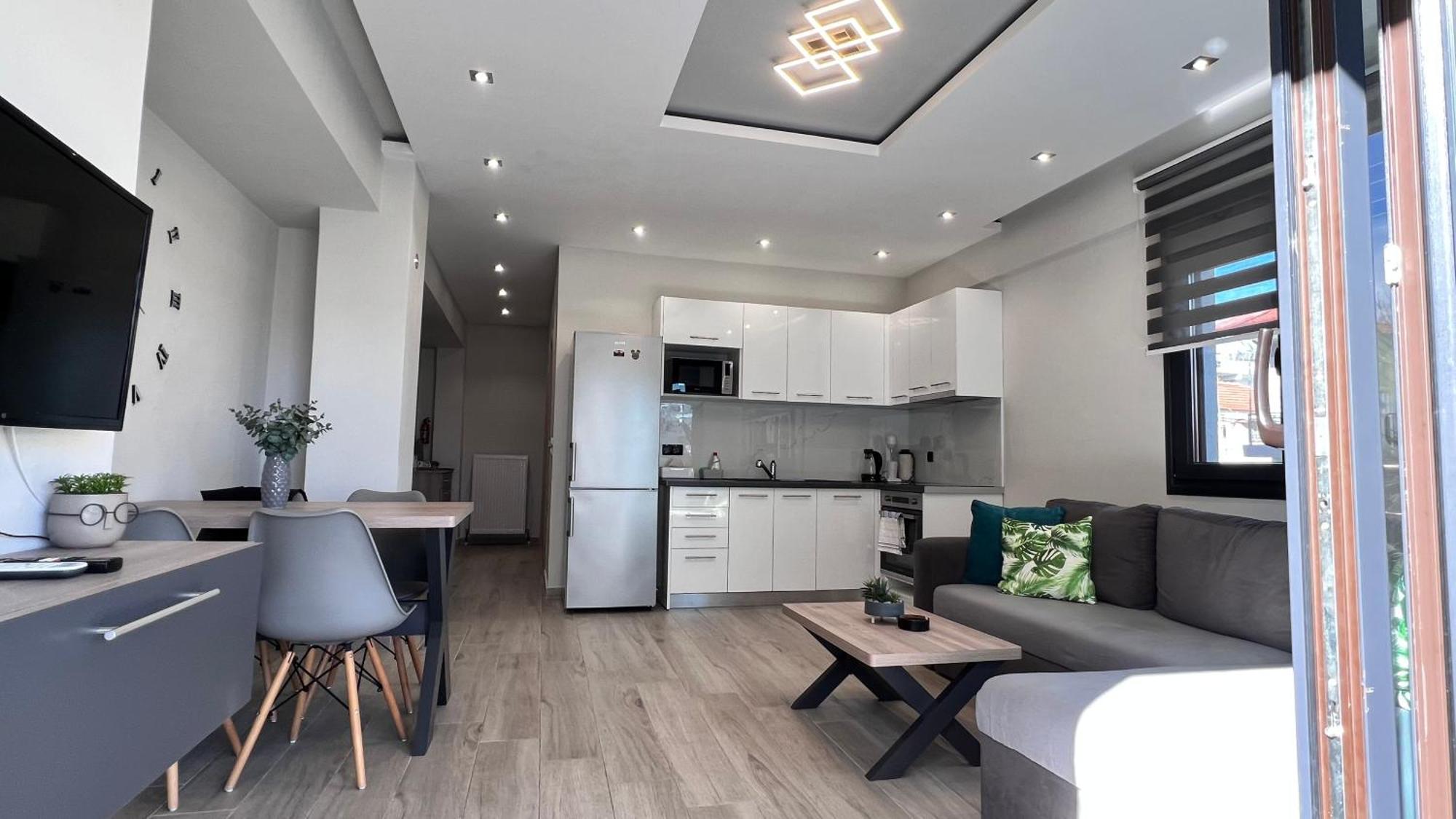 Lux Apartment Nea Kallikratia Nea Kallikrateia Ngoại thất bức ảnh